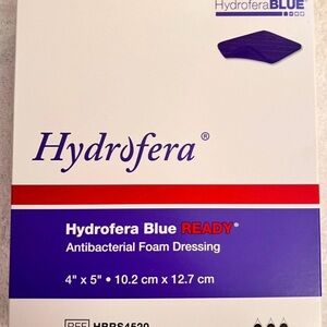 Blue Antibacterial Foam Dressing